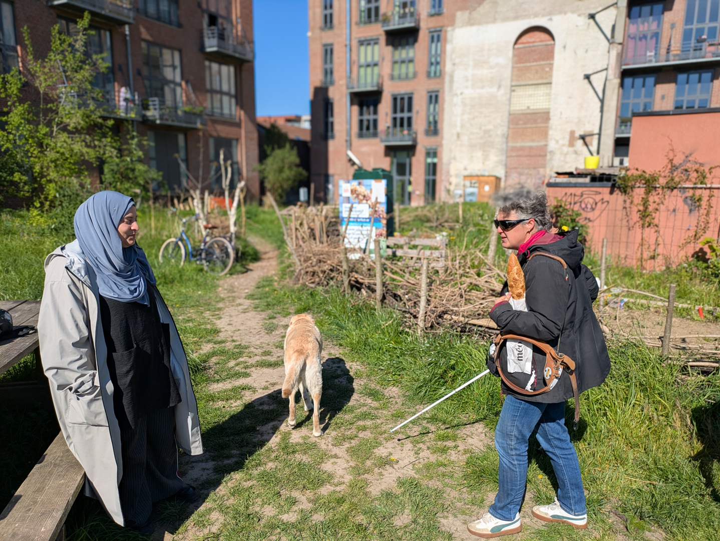 10H30 - On croise le chemin d'une riveraine attentive aux paysages sonores